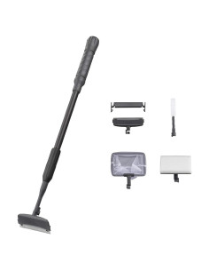 Kit de limpieza de acuarios Carefree Fish 4EN1 fibra carbono