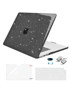 Funda Protectora MOSISO para MacBook Air 15" 2023-2025, Negro