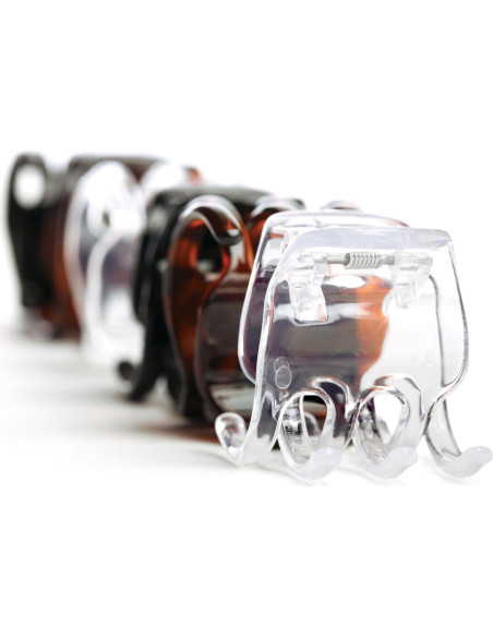 Clips de Garra Goody Classic - 6 Piezas, Medianos, Colores Variados