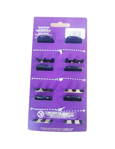 Clips de Garra Goody Classic - 6 Piezas, Medianos, Colores Variados