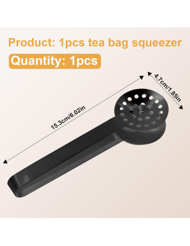 Pinzas para Bolsitas de Té Gosknor de Acero Inoxidable 15.3cm