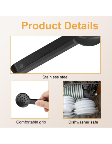 Pinzas para Bolsitas de Té Gosknor de Acero Inoxidable 15.3cm