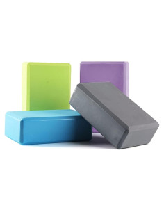 Bloques de Yoga Chilsoby EVA 4 Pcs Antideslizantes 7.62x15.24 cm