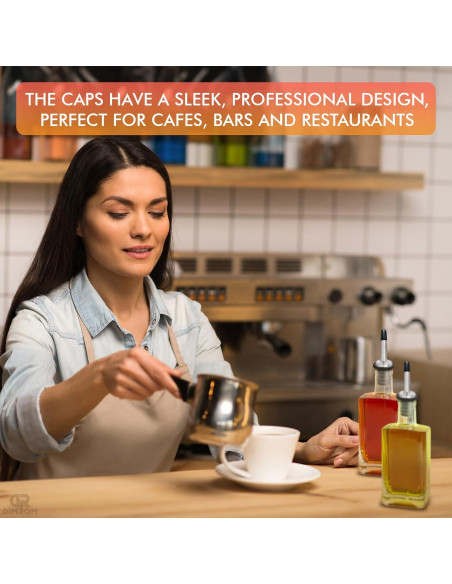 100 Pcs Cubiertas para Vertedores de Licor y Aceite - Goma Negra