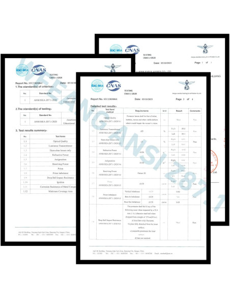 Gafas de Seguridad WFEANG ANSI Z87.1 Resistentes a Rayones Gafas de Seguridad WFEANG ANSI Z87.1 Resistentes a Rayones