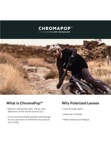 Gafas de sol polarizadas SMITH Defy ChromaPop Rosa Dorado Gafas de sol polarizadas SMITH Defy ChromaPop Rosa Dorado