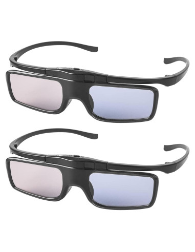 Gafas 3D RF recargables Cocar CZDZ-YH-3D-RF-1, Paquete de 2