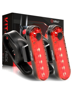 Luz Trasera para Bicicleta NP Night Provision KIT-R1 - 4 Modos LED