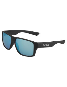Gafas de sol grandes Bollé Brecken para hombres - Negro mate