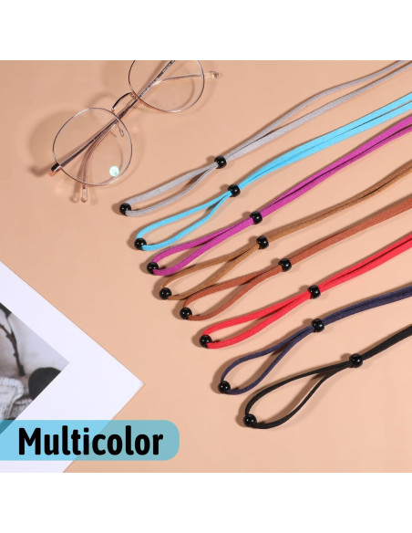 Correa para Gafas de Cuero JIYIN - 8 Colores, Ajustable 70cm