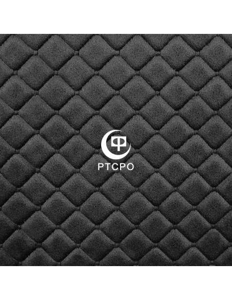 Funda de Volante PTCPO Velvet Universal Antideslizante Negro