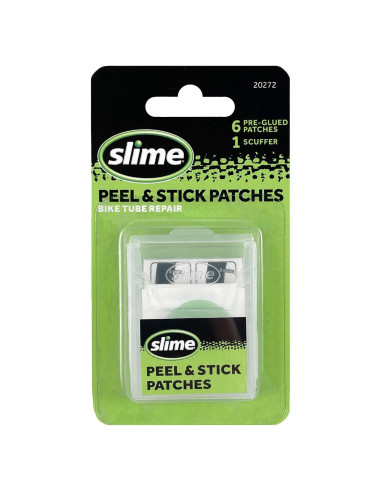 Kit de Parche Pre-Adhesivo Slime 20040 para Bicicleta - 6 Parches