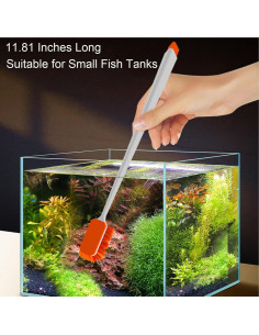 Limpiador de Acuarios Vimvins 30 cm - Raspador de Algas 2