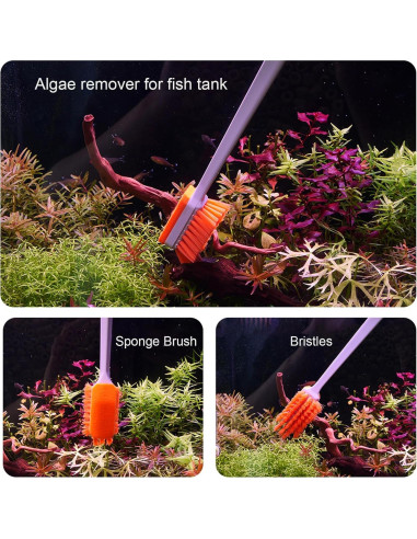 Limpiador de Acuarios Vimvins 30 cm - Raspador de Algas