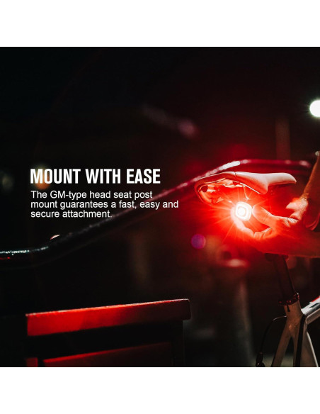 Luz Trasera para Bicicleta OLIGHT RN 120 C 120 Lúmenes IPX6