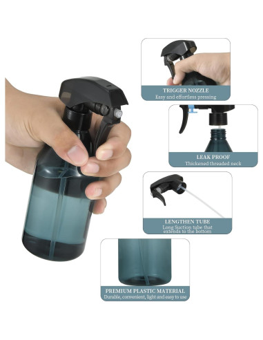 Botella de Spray para Plantas Driew 300ml Azul Claro