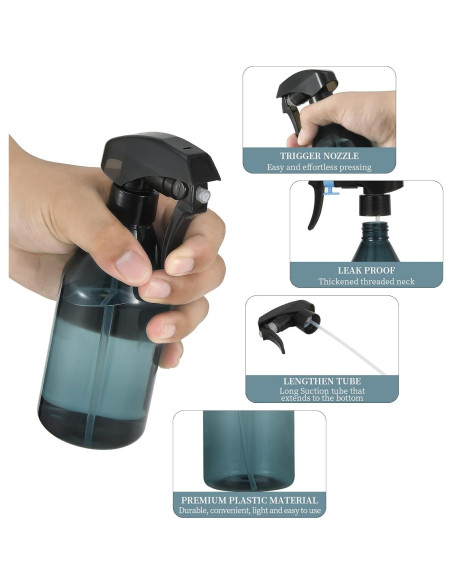 Botella de Spray para Plantas Driew 300ml Azul Claro