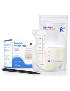 Bolsas de Almacenamiento de Leche Materna Kisdream 120 Unidades 240 ml