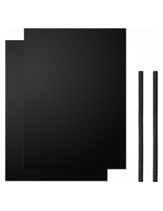 Paquete de 2 Tapetes para Horno LokiLux 40.64x60.96cm + 2 Protectores de Silicona