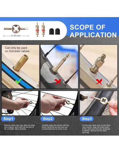 Kit de Herramientas para Bicicletas Pqzxrwnk 21 Pcs 16-en-1