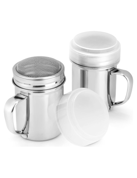 Shaker Duster de Azúcar en Polvo Accmor - Acero Inoxidable 198g