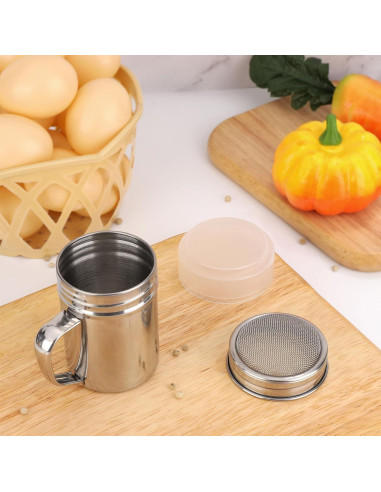 Shaker Duster de Azúcar en Polvo Accmor - Acero Inoxidable 198g