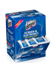 Toallitas Limpiadoras Endust para Electrónicos 150 Unidades