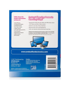 Toallitas Limpiadoras Endust para Electrónicos 150 Unidades 2