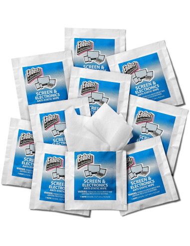 Toallitas Limpiadoras Endust para Electrónicos 150 Unidades