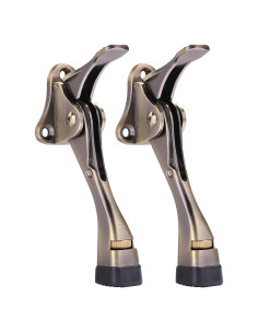 Tope de Puerta Gotega 10.16 cm Ajustable 2 Paquetes Bronce