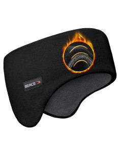 Banda para la cabeza BEACE de forro polar unisex - Negro