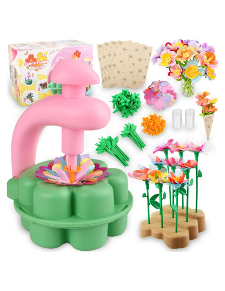 Kit de Manualidades INKZOO Ramos de Flores de Tela DIY