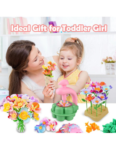 Kit de Manualidades INKZOO Ramos de Flores de Tela DIY