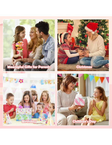 Kit de Manualidades INKZOO Ramos de Flores de Tela DIY