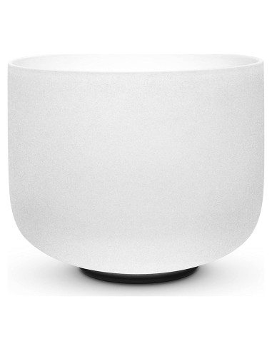 Cuenco de Canto de Cristal TOPFUND 17.78 cm C Nota con Martillo