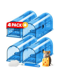 Trampas Humanas para Ratones Motel Mouse - Paquete de 4