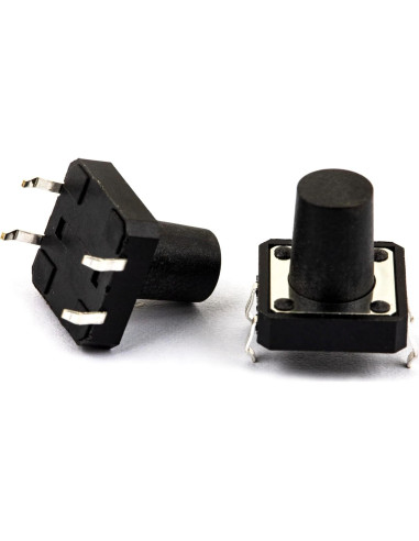 Interruptor Táctil DIP 4 Pin 12x12mm Jujinglobal - 50 Pcs