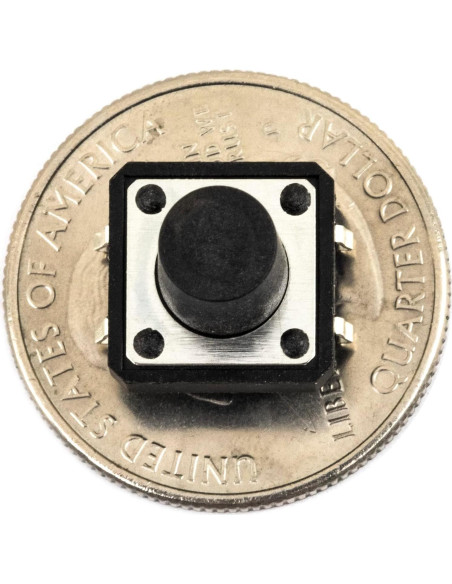 Interruptor Táctil DIP 4 Pin 12x12mm Jujinglobal - 50 Pcs