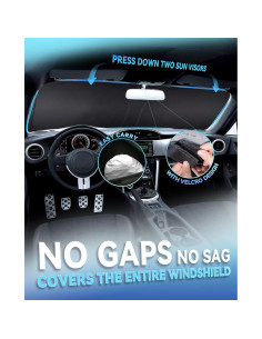 Parasoles Plegables SLOGENTO para BMW X1 E84 2011-2015 2