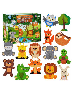 Kit de Costura de Animales Garma 14 en 1 para Niños