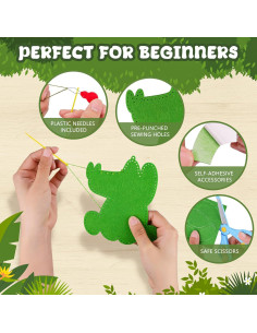 Kit de Costura de Animales Garma 14 en 1 para Niños 2