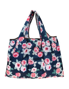 Bolsa Grande Plegable Allydrew de Nailon Reutilizable - 5 Pzas 2