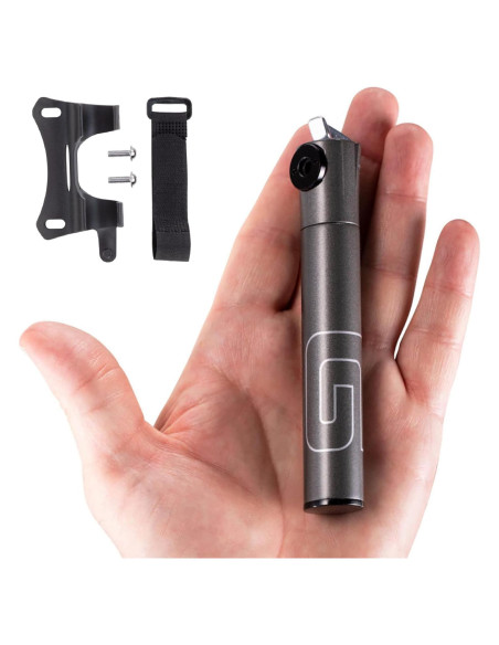 Bomba de Bicicleta GIYO GM04 - Válvula Presta, 120 PSI, Ligera