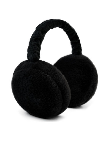 Cubiertas de Orejas Plegables para Mujeres Invierno Negro