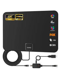 Antena de TV Interior Vansky VS-TX01 Amplificada 1080p 5m