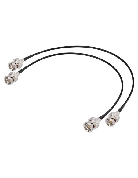 Cable SDI Yuslao 1FT BNC a BNC 75 Ohm RG179 4K 1080P (2 Pcs)
