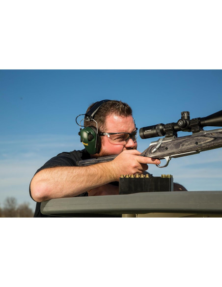 Gafas Caldwell Pro Ajustables con Lentes Claros para Tiro y Caza