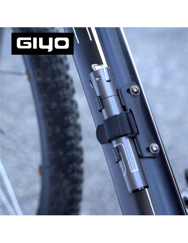 Bomba de Bicicleta GIYO GM04 - Válvula Presta, 120 PSI, Ligera