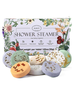 Bolsitas de Vapor de Ducha Aromaterapia BLRIET 8 Piezas