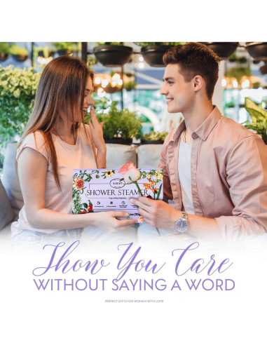 Bolsitas de Vapor de Ducha Aromaterapia BLRIET 8 Piezas